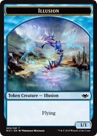 Illusion (005) // Construct (017) Double-Sided Token [Modern Horizons Tokens] | Gaming Infinity