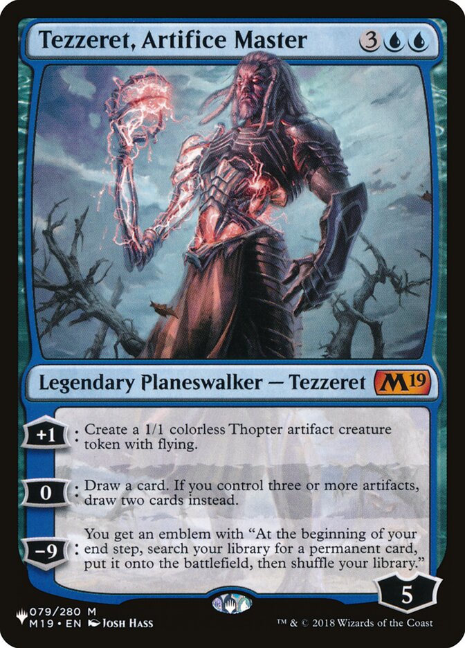 Tezzeret, Artifice Master [The List] | Gaming Infinity