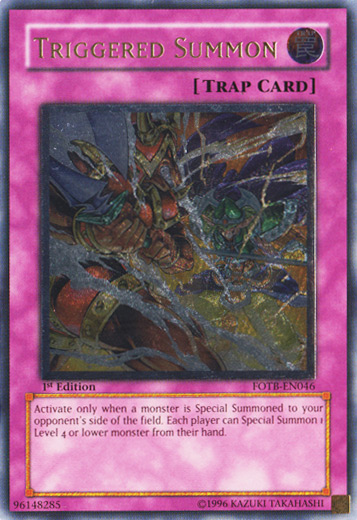 Triggered Summon [FOTB-EN046] Ultimate Rare | Gaming Infinity