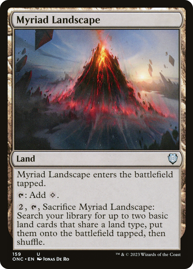 Myriad Landscape [Phyrexia: All Will Be One Commander] | Gaming Infinity