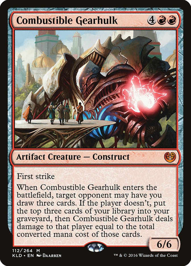 Combustible Gearhulk [Kaladesh] | Gaming Infinity