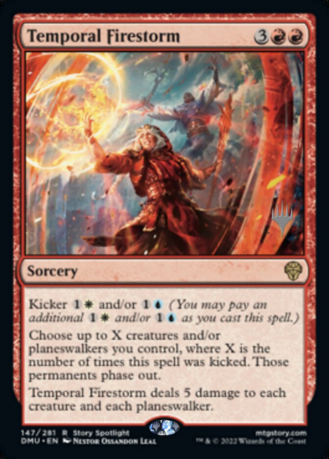 Temporal Firestorm (Promo Pack) [Dominaria United Promos] | Gaming Infinity