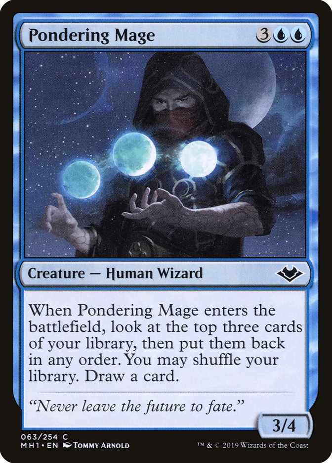 Pondering Mage [Modern Horizons] | Gaming Infinity