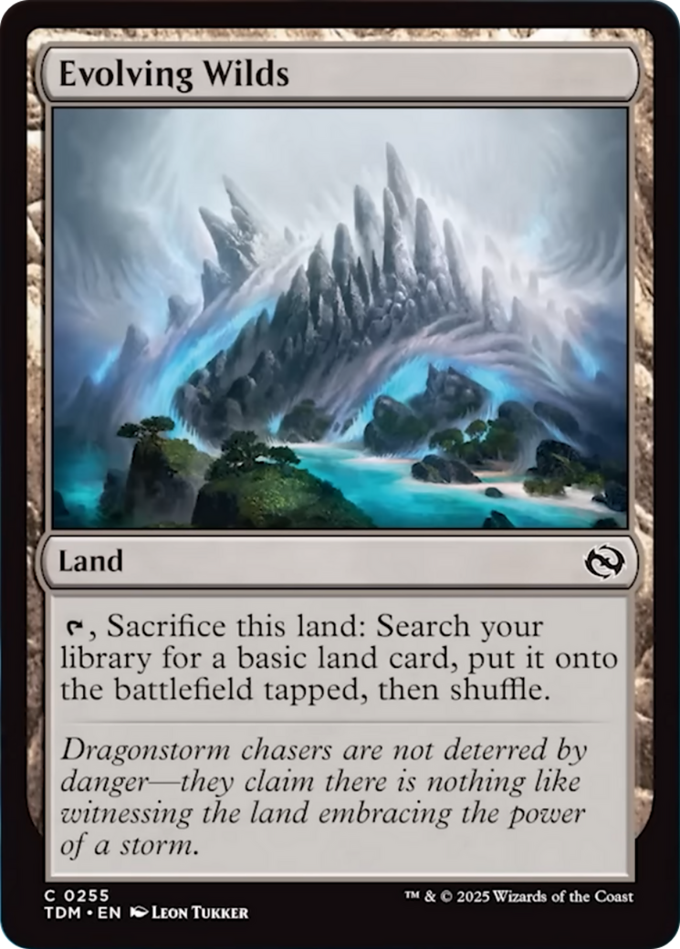 Evolving Wilds [Tarkir: Dragonstorm] | Gaming Infinity