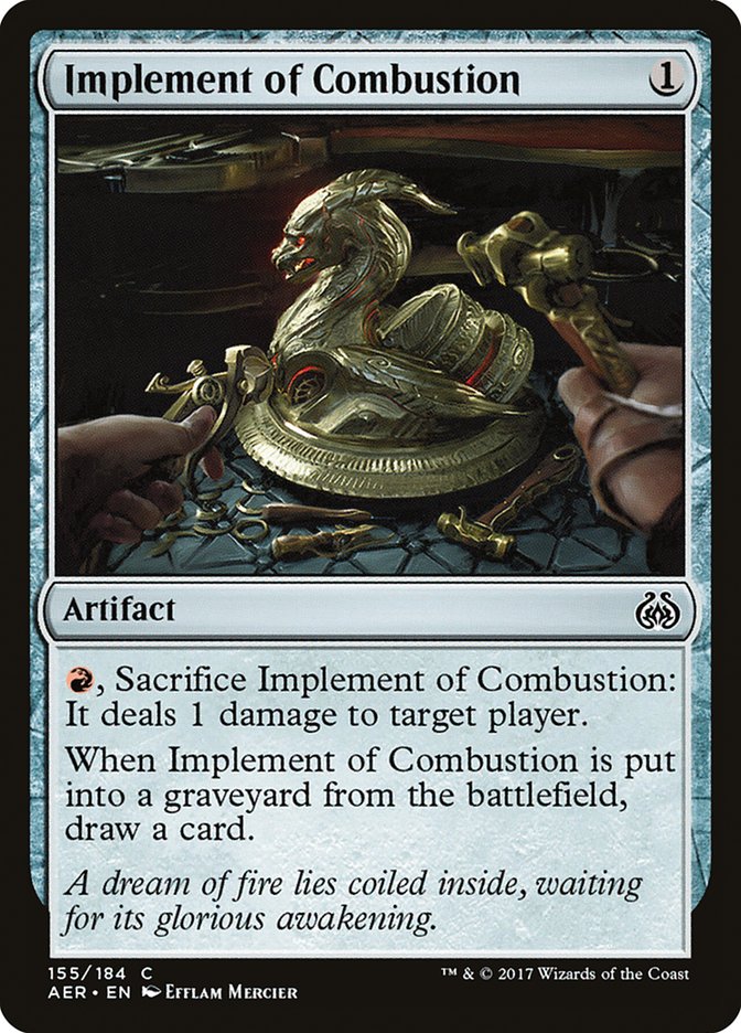 Implement of Combustion [Aether Revolt] | Gaming Infinity