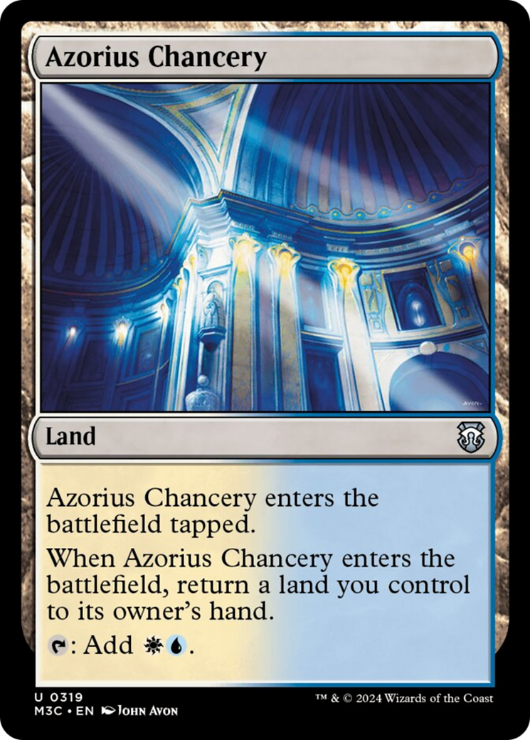 Azorius Chancery [Modern Horizons 3 Commander] | Gaming Infinity