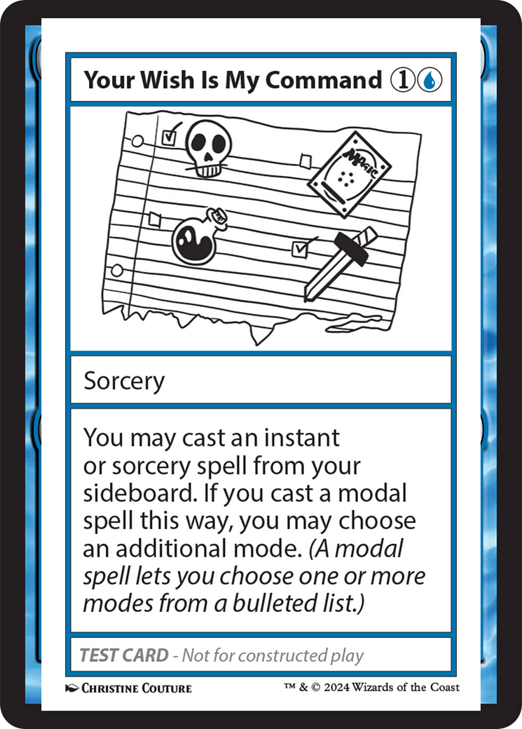 Your Wish Is My Command [Mystery Booster 2 Playtest Cards] | Gaming Infinity