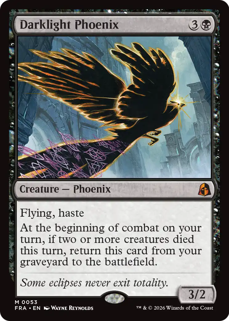 Darklight Phoenix [Reality Fracture] | Gaming Infinity