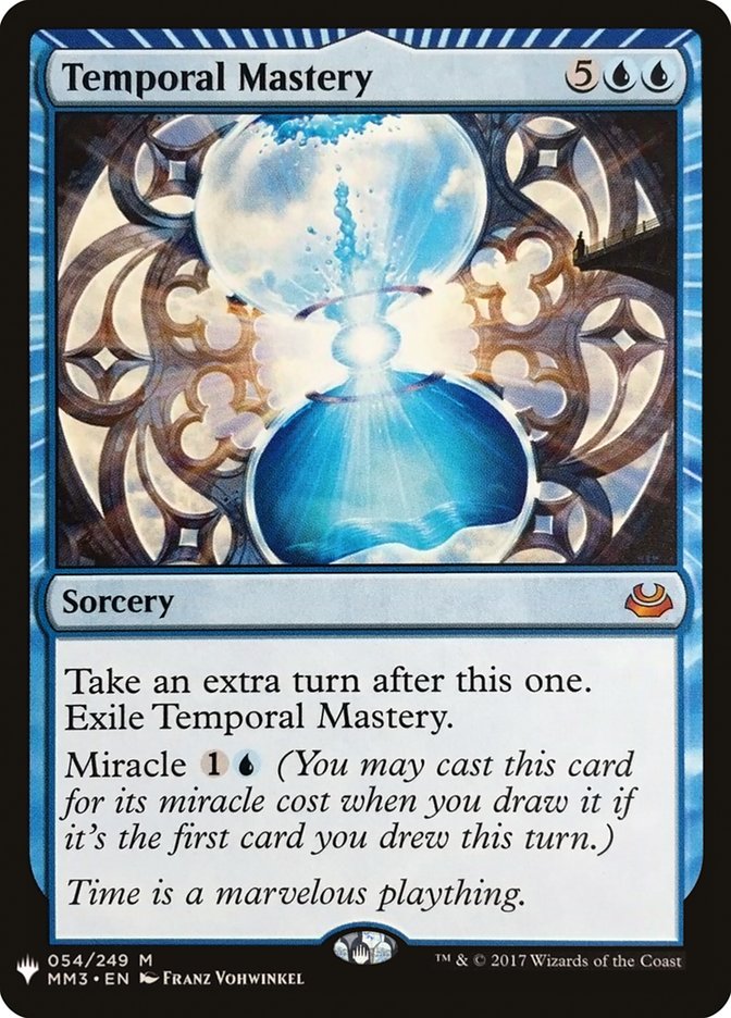 Temporal Mastery [Mystery Booster] | Gaming Infinity
