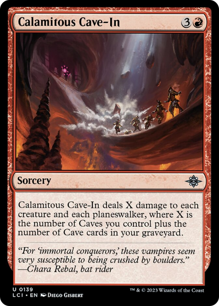 Calamitous Cave-In [The Lost Caverns of Ixalan] | Gaming Infinity