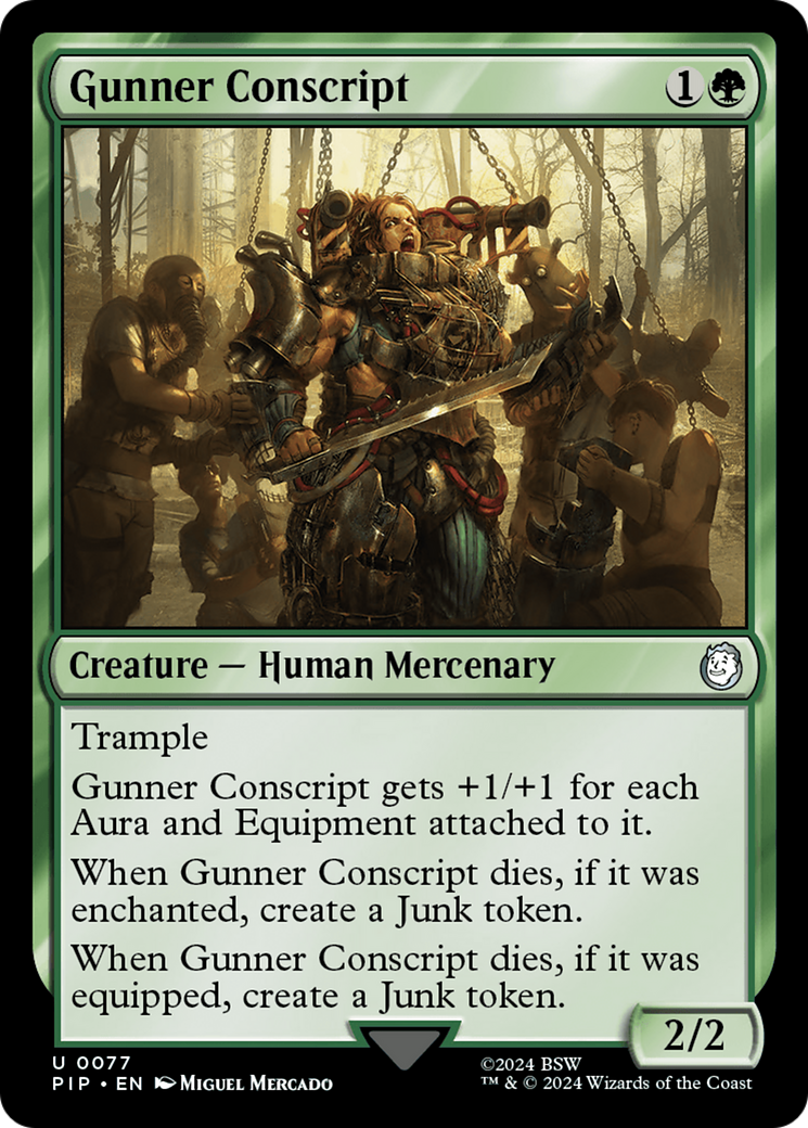 Gunner Conscript [Fallout] | Gaming Infinity