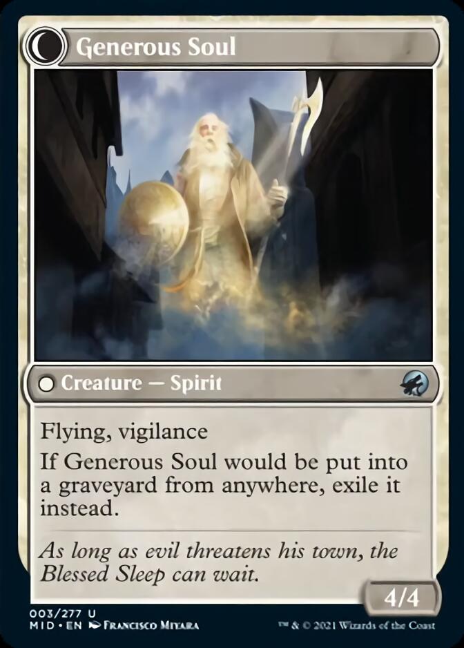 Beloved Beggar // Generous Soul [Innistrad: Midnight Hunt] | Gaming Infinity