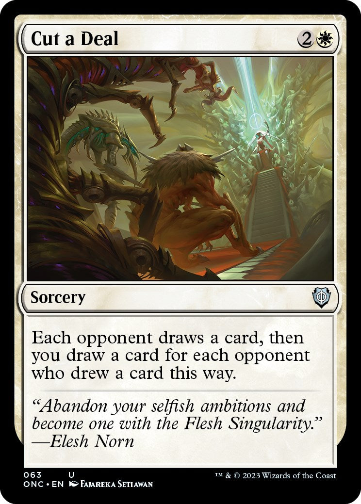Cut a Deal [Phyrexia: All Will Be One Commander] | Gaming Infinity