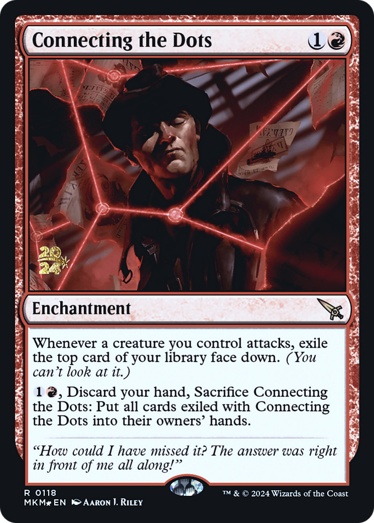 Connecting the Dots [Murders at Karlov Manor Prerelease Promos] | Gaming Infinity