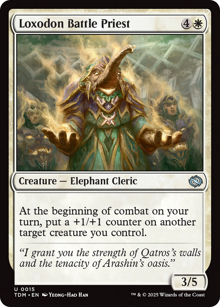 Loxodon Battle Priest [Tarkir: Dragonstorm] | Gaming Infinity