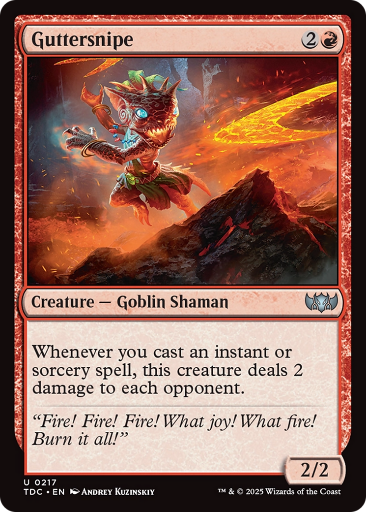 Guttersnipe [Tarkir: Dragonstorm Commander] | Gaming Infinity