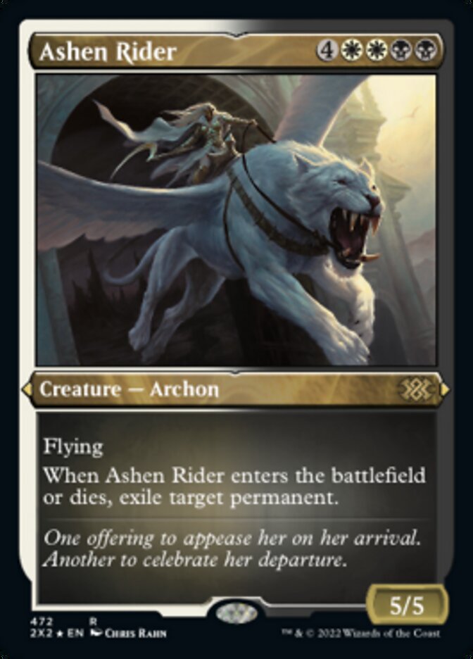 Ashen Rider (Foil Etched) [Double Masters 2022] | Gaming Infinity