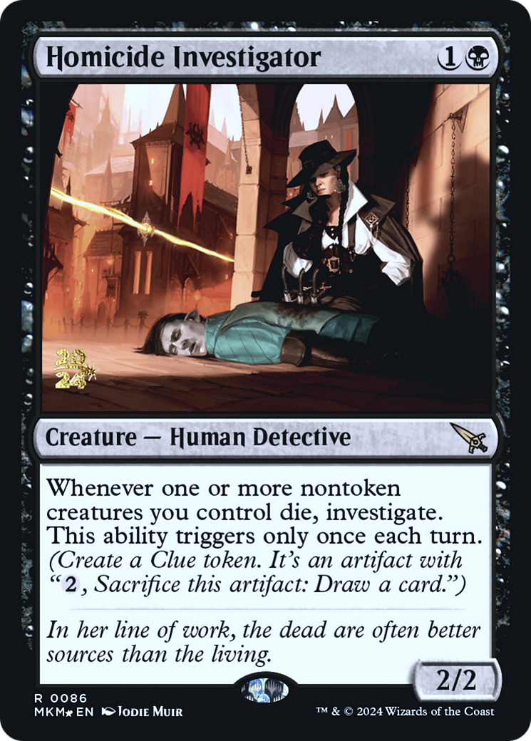 Homicide Investigator [Murders at Karlov Manor Prerelease Promos] | Gaming Infinity