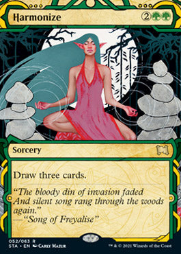 Harmonize (Foil Etched) [Strixhaven: Mystical Archive] | Gaming Infinity
