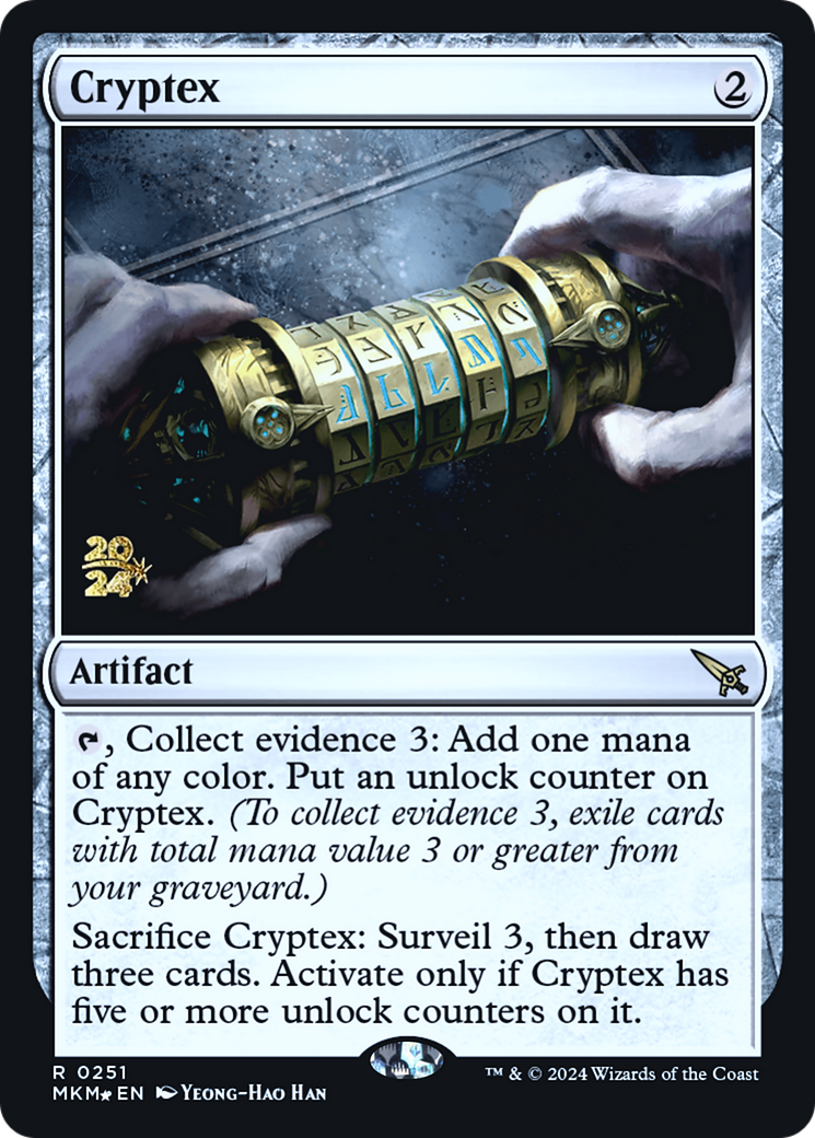 Cryptex [Murders at Karlov Manor Prerelease Promos] | Gaming Infinity