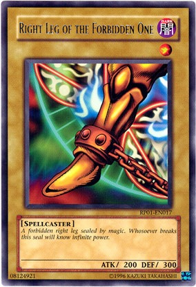 Right Leg of the Forbidden One [RP01-EN017] Rare | Gaming Infinity