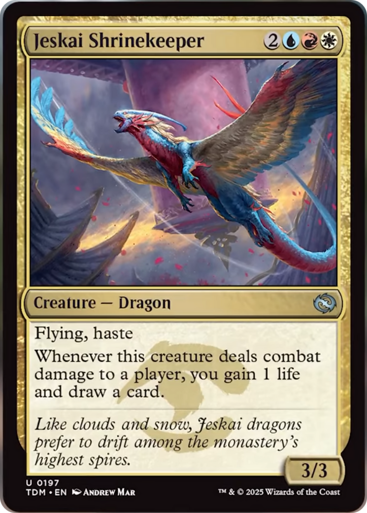 Jeskai Shrinekeeper [Tarkir: Dragonstorm] | Gaming Infinity
