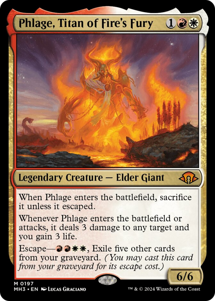 Phlage, Titan of Fire's Fury [Modern Horizons 3] | Gaming Infinity