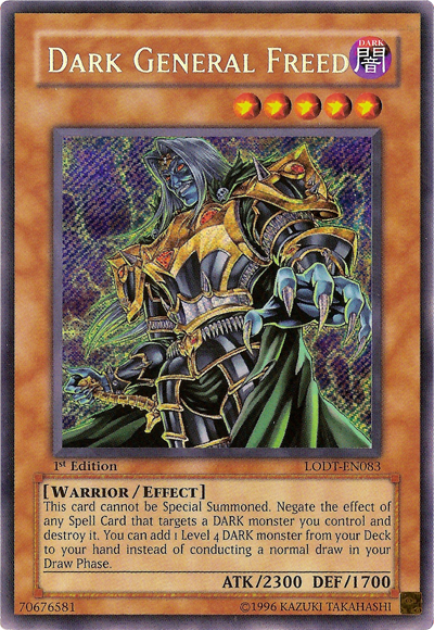 Dark General Freed [LODT-EN083] Secret Rare | Gaming Infinity