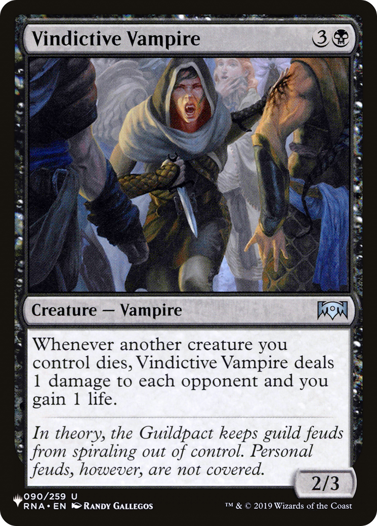 Vindictive Vampire [The List] | Gaming Infinity