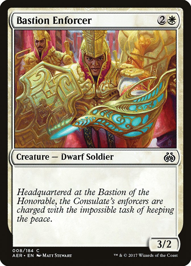 Bastion Enforcer [Aether Revolt] | Gaming Infinity