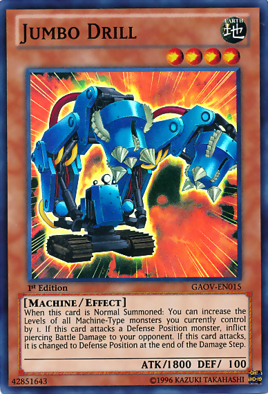 Jumbo Drill [GAOV-EN015] Super Rare | Gaming Infinity