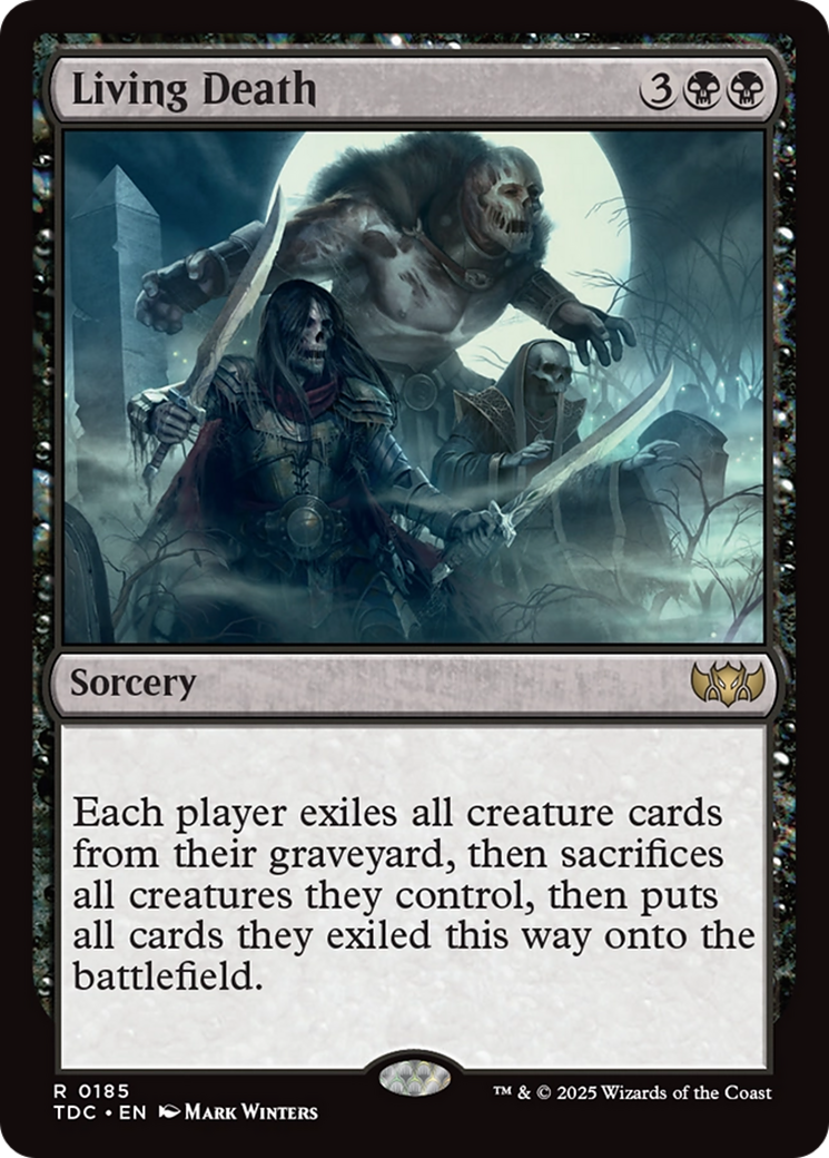 Living Death [Tarkir: Dragonstorm Commander] | Gaming Infinity
