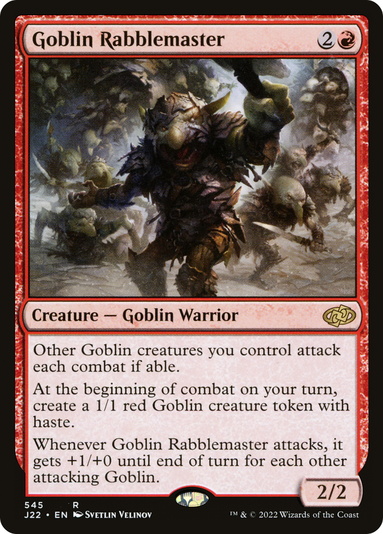 Goblin Rabblemaster [Jumpstart 2022] | Gaming Infinity
