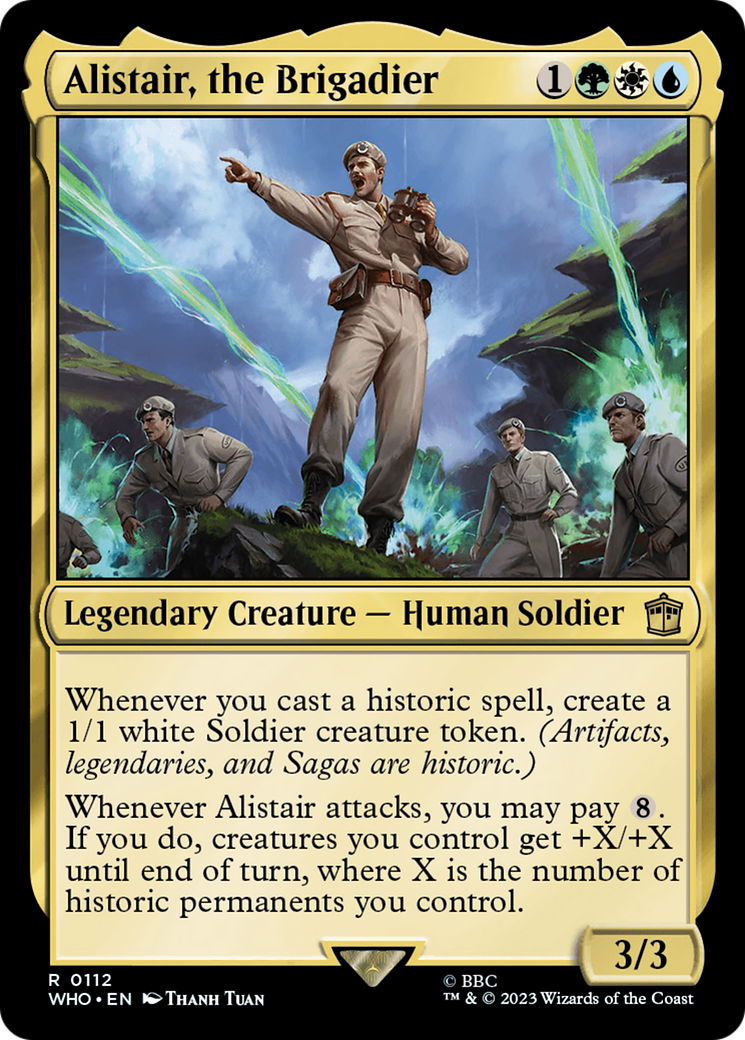 Alistair, the Brigadier [Doctor Who] | Gaming Infinity