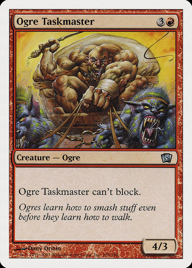 Ogre Taskmaster [Eighth Edition] | Gaming Infinity