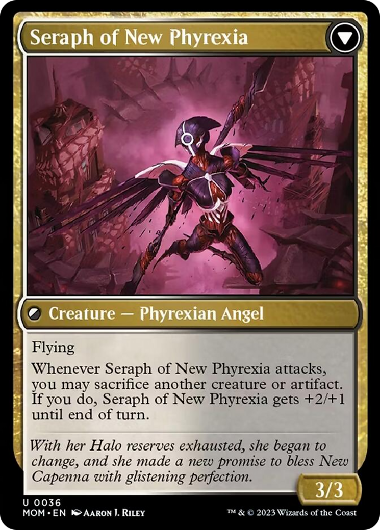 Seraph of New Capenna // Seraph of New Phyrexia [March of the Machine] | Gaming Infinity