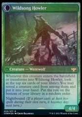 Howlpack Piper // Wildsong Howler [Innistrad: Crimson Vow Prerelease Promos] | Gaming Infinity