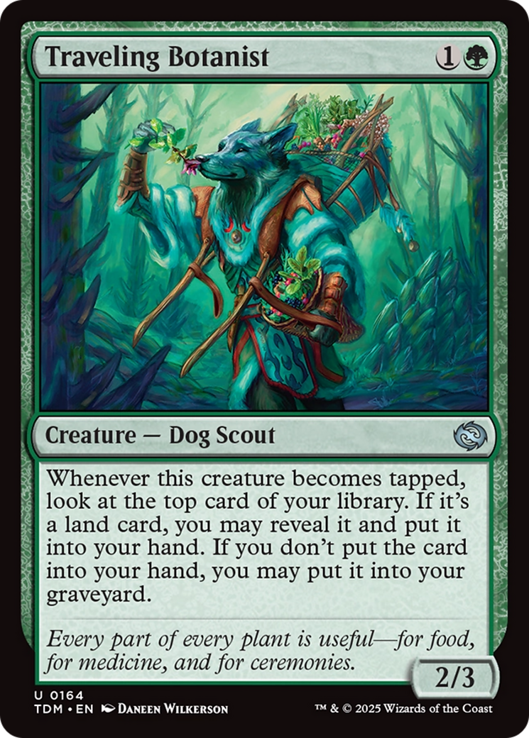 Traveling Botanist [Tarkir: Dragonstorm] | Gaming Infinity