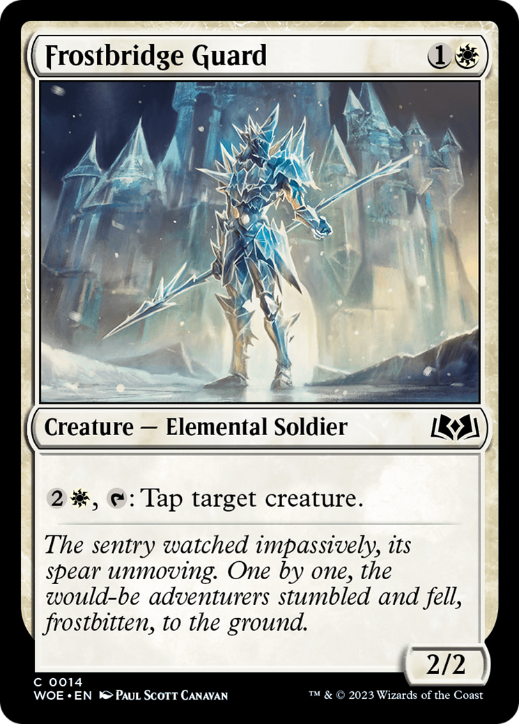 Frostbridge Guard [Wilds of Eldraine] | Gaming Infinity