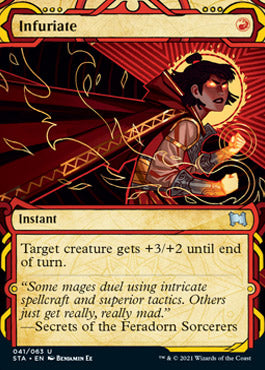 Infuriate (Foil Etched) [Strixhaven: Mystical Archive] | Gaming Infinity