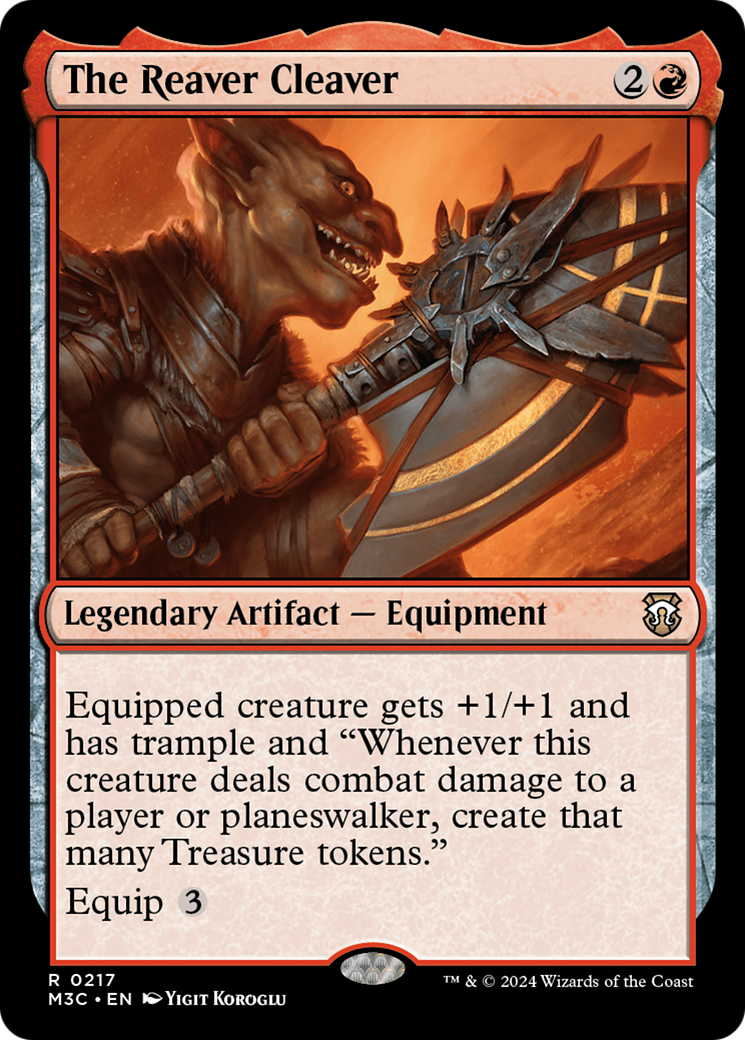 The Reaver Cleaver (Ripple Foil) [Modern Horizons 3 Commander] | Gaming Infinity