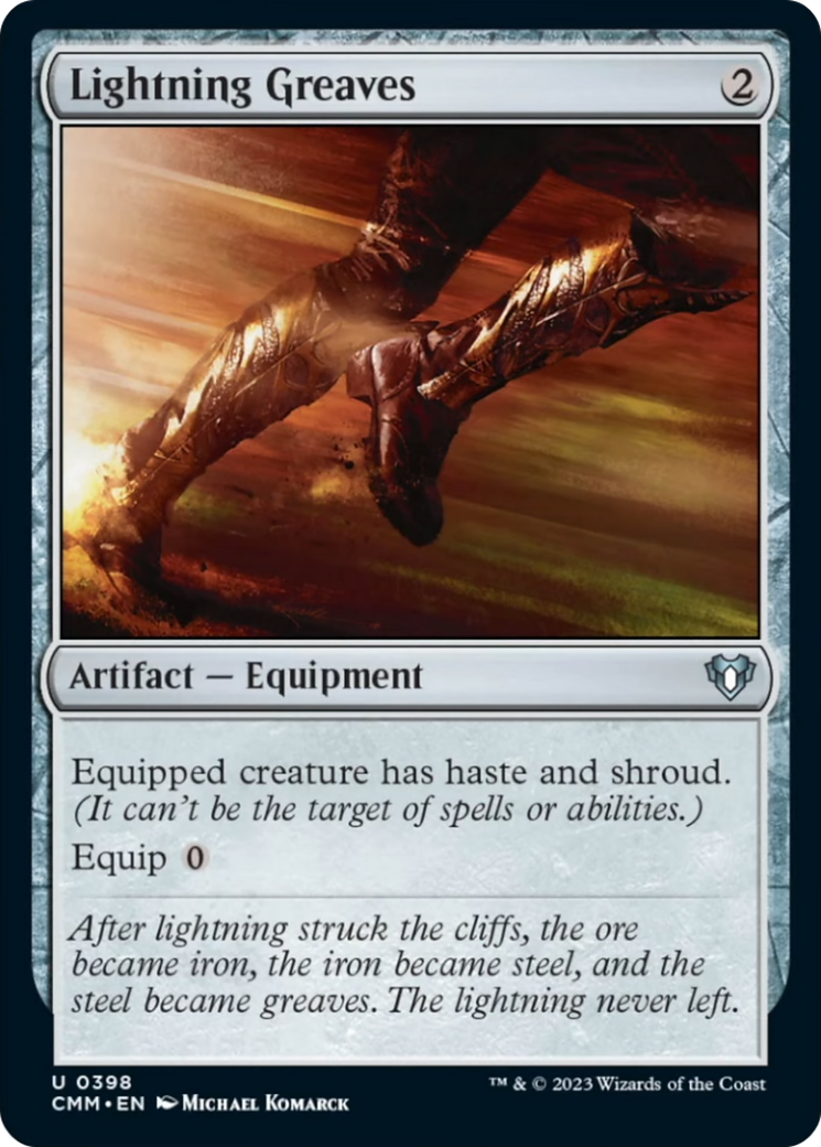 Lightning Greaves [Commander Masters] | Gaming Infinity