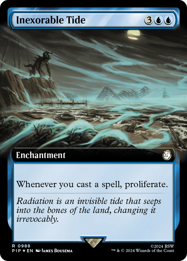 Inexorable Tide (Extended Art) (Surge Foil) [Fallout] | Gaming Infinity