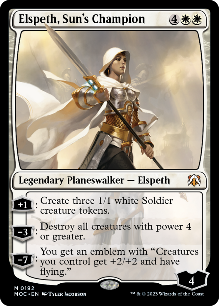 Elspeth, Sun's Champion [March of the Machine Commander] | Gaming Infinity