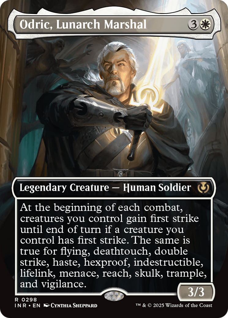 Odric, Lunarch Marshal (Borderless) [Innistrad Remastered] | Gaming Infinity