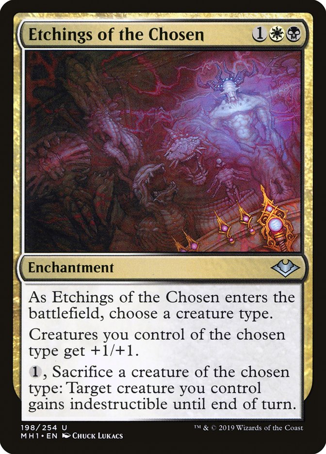 Etchings of the Chosen [Modern Horizons] | Gaming Infinity