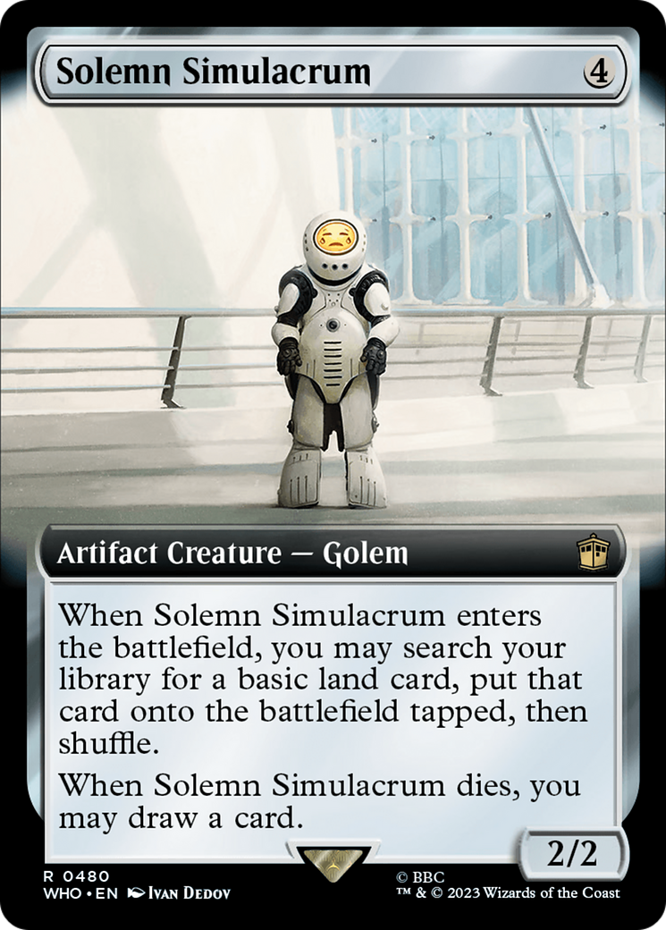 Solemn Simulacrum (Extended Art) [Doctor Who] | Gaming Infinity