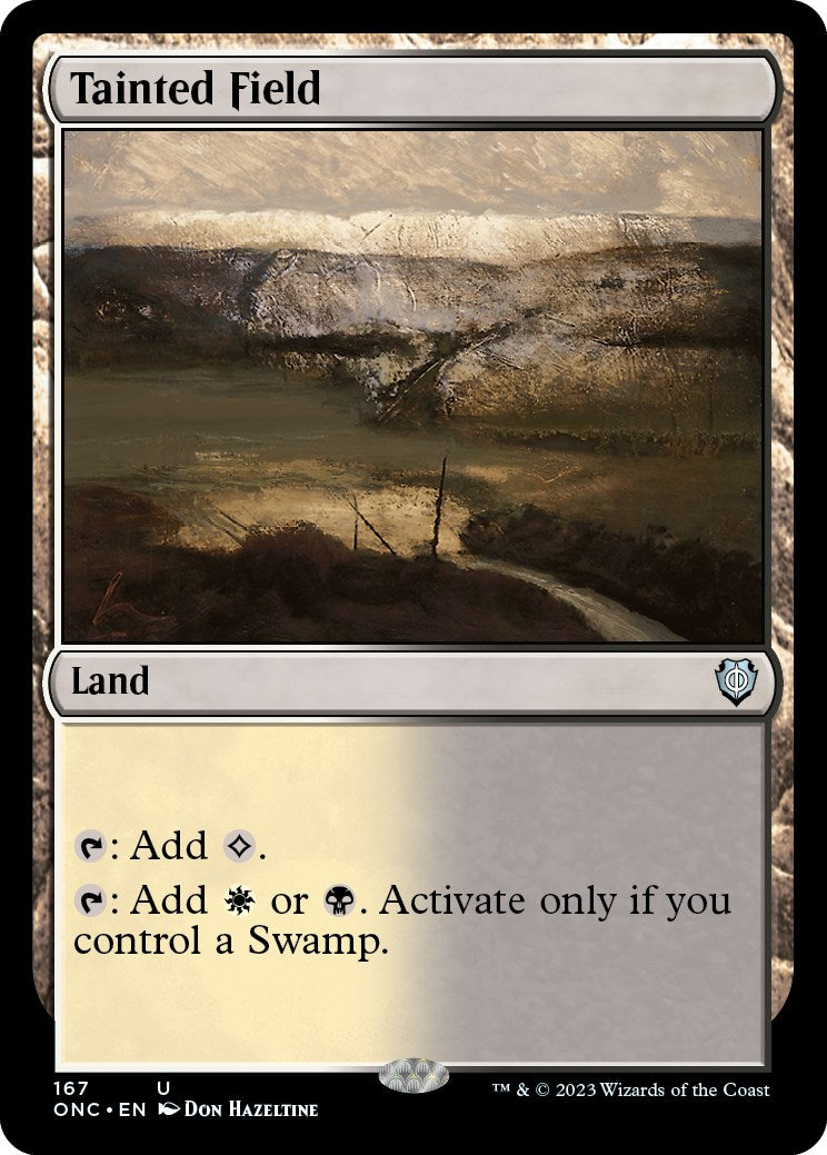 Tainted Field [Phyrexia: All Will Be One Commander] | Gaming Infinity