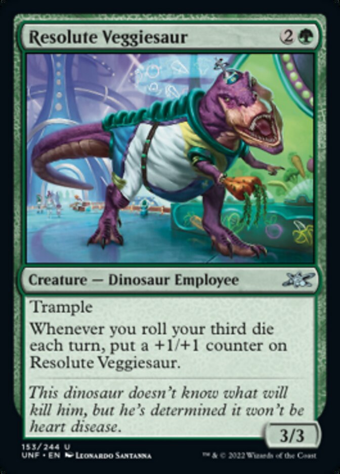Resolute Veggiesaur [Unfinity] | Gaming Infinity
