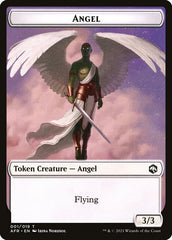 Angel // Dog Illusion Double-Sided Token [Dungeons & Dragons: Adventures in the Forgotten Realms Tokens] | Gaming Infinity